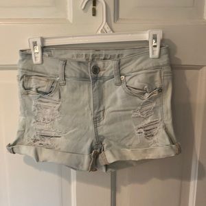Womens jean shorts